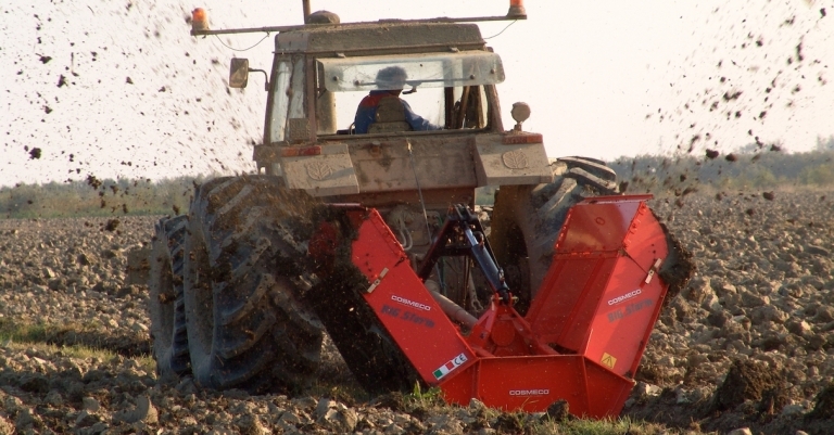 Earth-moving field